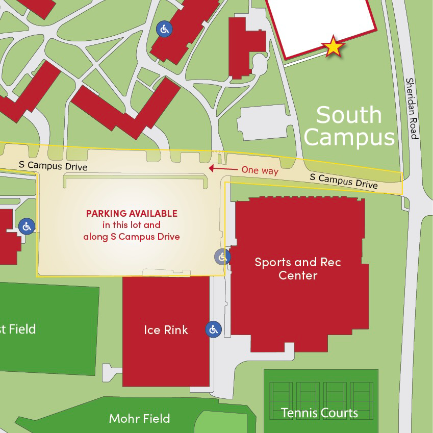 Accessible parking location